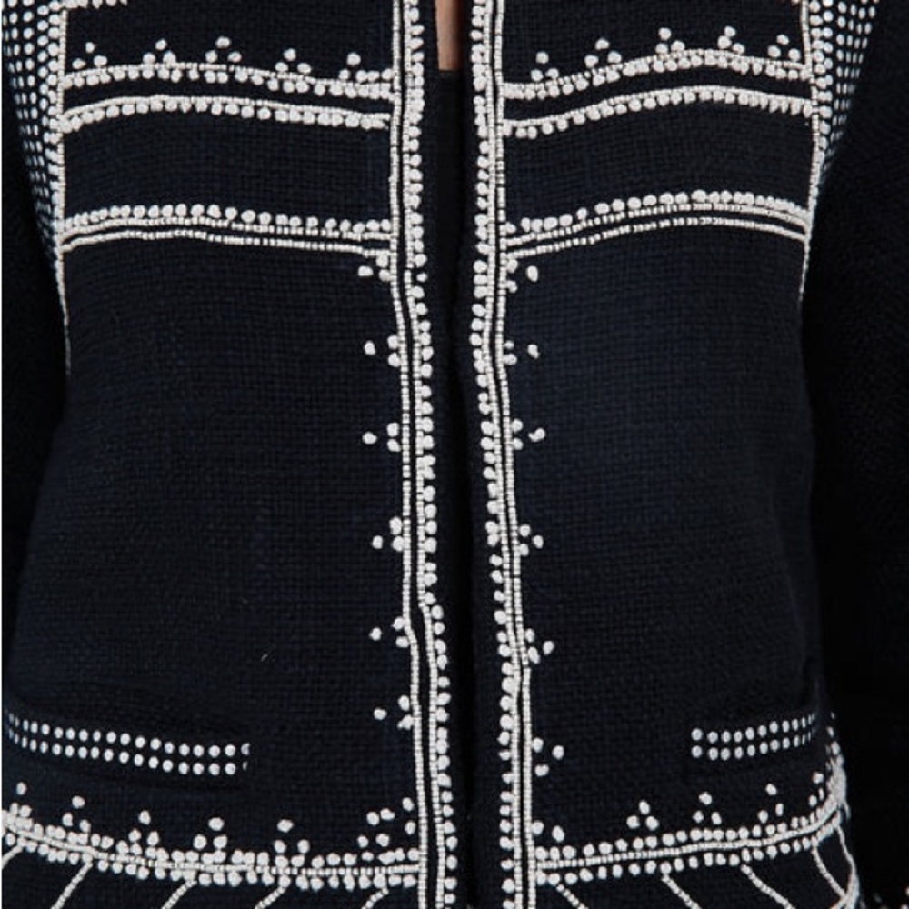 Sea New York Mille Embroidered Jacket NWOT size M - Picture 5 of 10